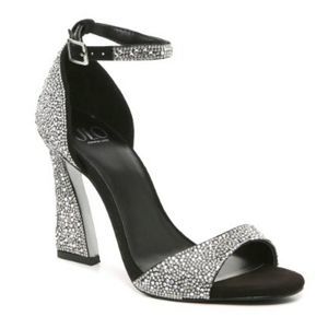 JLO JENNIFER LOPEZ | Irma Sandal | Rhinestone Heels